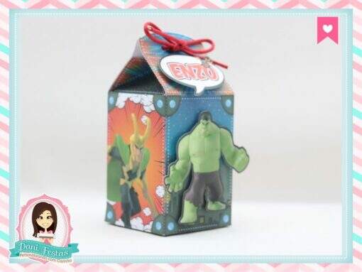 Caixa Milk Os Vingadores - Imagem 3