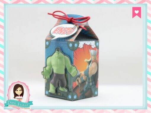 Caixa Milk Os Vingadores - Imagem 2