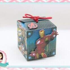 Alternative view of Caixa Cubo Os Vingadores
