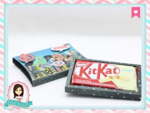 Caixa Kit Kat Os Vingadores - Imagem 3