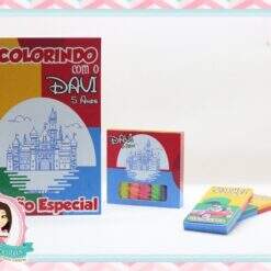 Alternative view of Kit de Colorir com Massinha Turma do Mickey