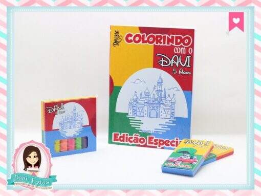 Kit de Colorir com Massinha Turma do Mickey - Imagem 3