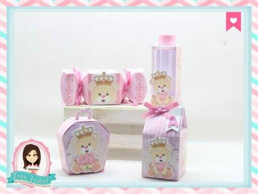 Kit Festa Ursinha Princesa - Imagem 2