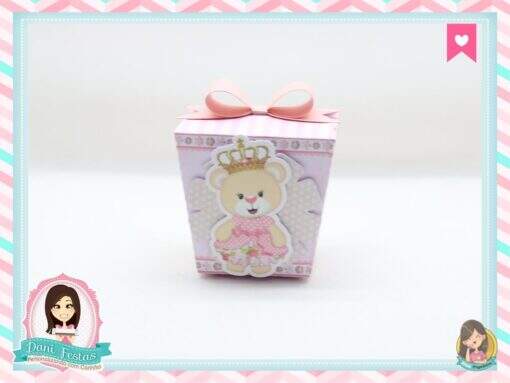 Caixa Sushi Ursinha Princesa