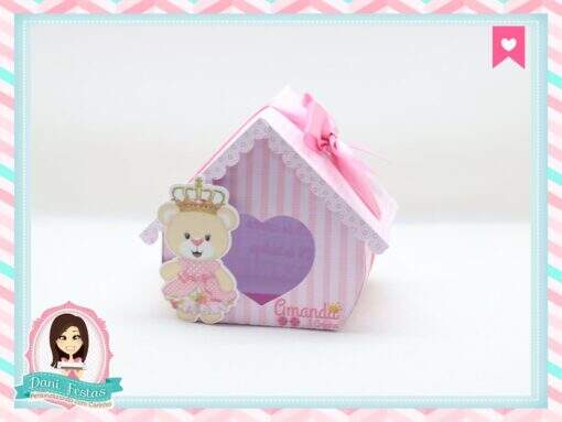 Casinha Ursinha Princesa