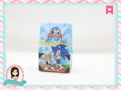 Caixa Sacolinha Sonic