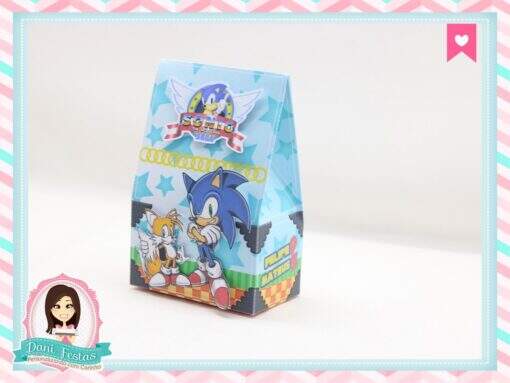 Caixa Sacolinha Sonic - Imagem 2