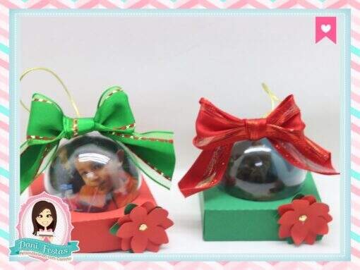 Bolinha de Natal Personalizada - Imagem 2