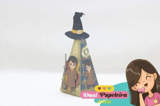 Caixa Pirâmide Harry Potter