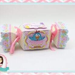 Caixa Bala Galinha Pintadinha Rosa