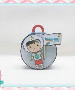 Caixa Oitavada Astronauta