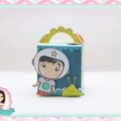 Caixa Meu Lanchinho Cute Astronauta