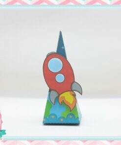 Caixa Pirâmide Astronauta