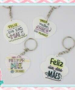 Chaveiro Personalizado Dia das Mães