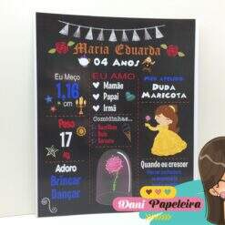 Chalkboard 20x25 Bela Adormecida