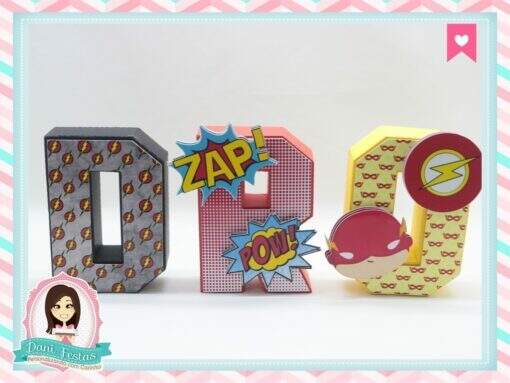 Letras 3d Flash - Imagem 2