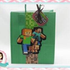 Alternative view of Sacola Personalizada Minecraft