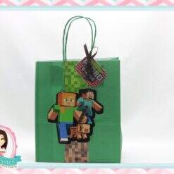 Sacola Personalizada Minecraft