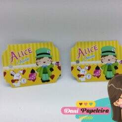 Tag para Lembrancinha Alice no País das Maravilhas