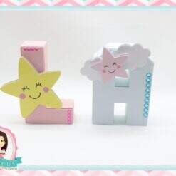 Letras 3d Estrelinha