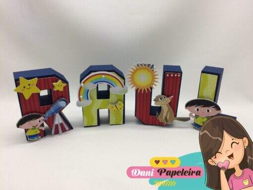 Letras 3d Show da Luna - Imagem 4