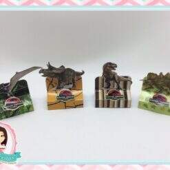 Caixa Para Bis Duplo  Dinossauros