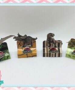 Caixa Para Bis Duplo  Dinossauros