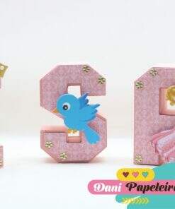 Letras 3d Bela Adormecida