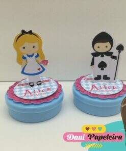 Latinha 3d Alice no País das Maravilhas