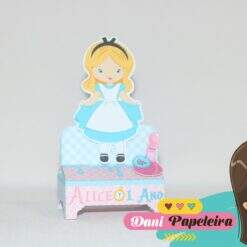 Porta Bis Pomposo Alice no País das Maravilhas