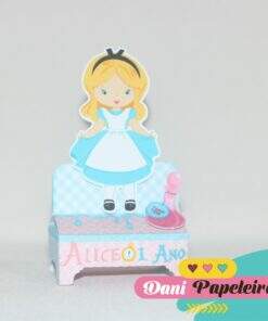 Porta Bis Pomposo Alice no País das Maravilhas