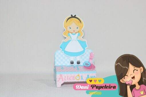Porta Bis Pomposo Alice no País das Maravilhas - Imagem 2