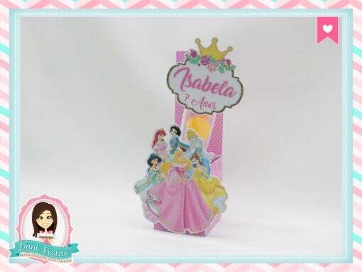 Porta Tubete Princesas Disney - Imagem 3