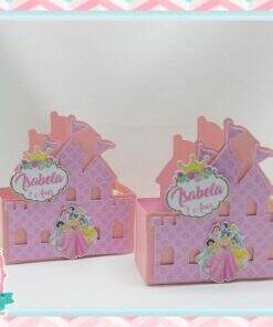 Caixa Castelo Princesas Disney