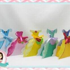 Caixa Vestido Princesas Disney