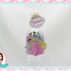 Rótulo para Água Princesas Disney