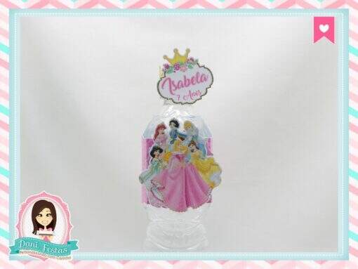 Rótulo para Água Princesas Disney