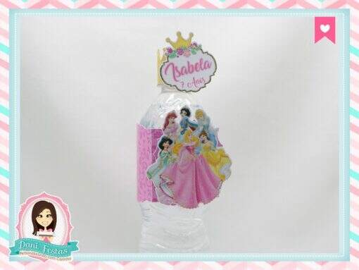 Rótulo para Água Princesas Disney - Imagem 2