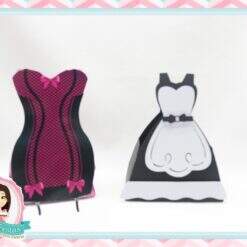Caixa Vestido Chá de Lingerie