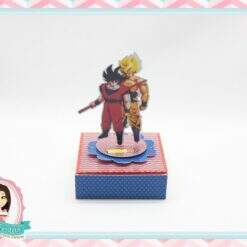 Caixa Para 4 Chocolate Bis Dragon Ball Z