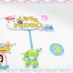 Alternative view of Topo de Bolo Super Wings