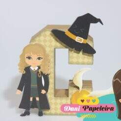 Letras 3d Harry Potter