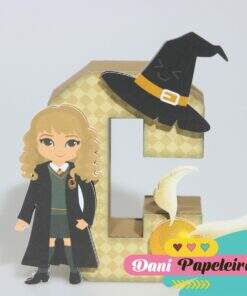 Letras 3d Harry Potter