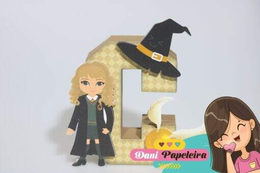 Letras 3d Harry Potter
