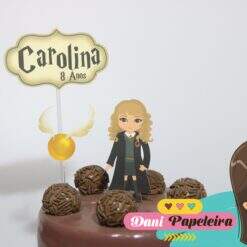 Topo de Bolo Harry Potter