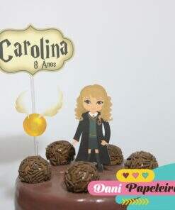 Topo de Bolo Harry Potter