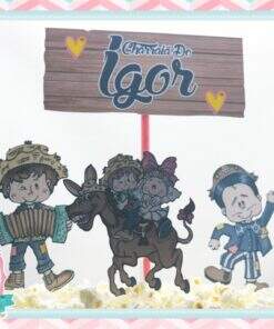 Topo de Bolo Festa Junina