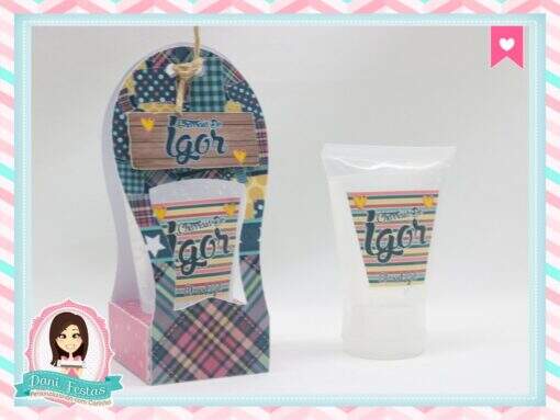 Lembrancinha Mini Álcool Gel Festa Junina - Imagem 2