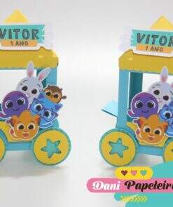 Carrinho de Pipoca Bolofofos