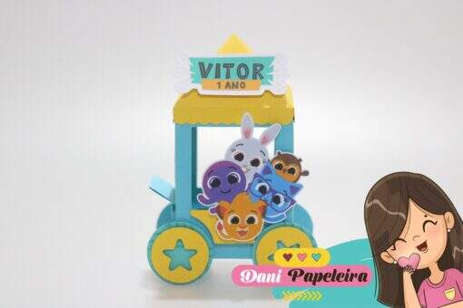 Carrinho de Pipoca Bolofofos - Imagem 2